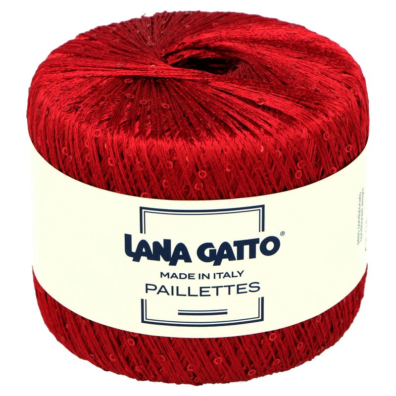 Lana Gatto Paillettes 30101 červená