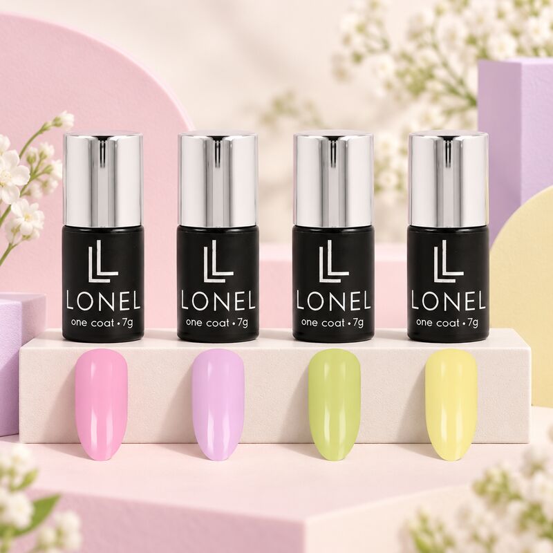 LONEL gél laky One Coat 7g - Spring Pastel