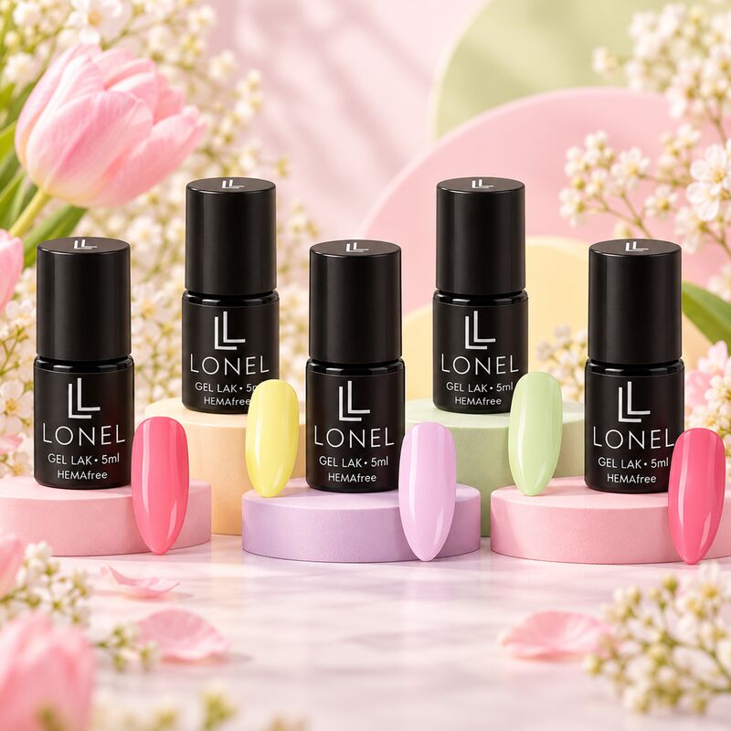 LONEL HEMA free gél lak 5ml - Colorful Spring