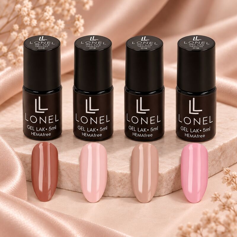 LONEL HEMA free gél lak 5ml - Skin Tone