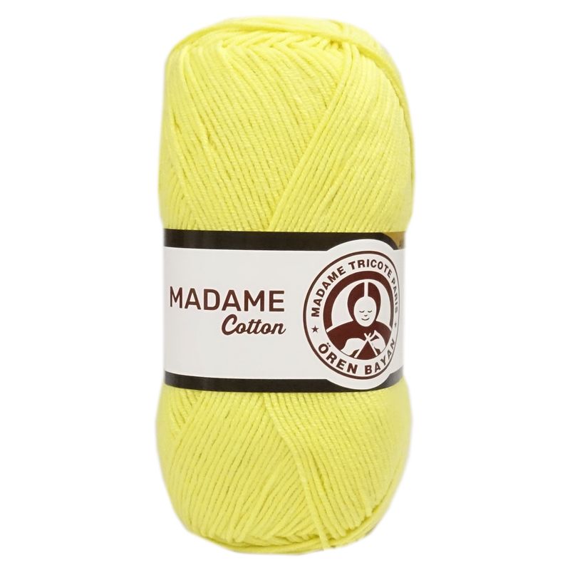 Madame Tricote Paris Madame Cotton 006 žltá