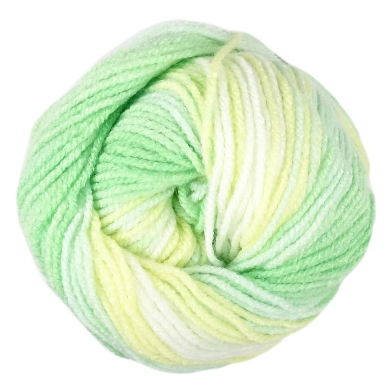 Madame Tricote Paris Sweet Baby Batik 322 zeleno žltá