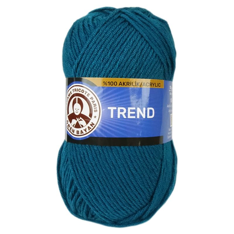 Madame Tricote Paris Trend 101 petrolejová modrá