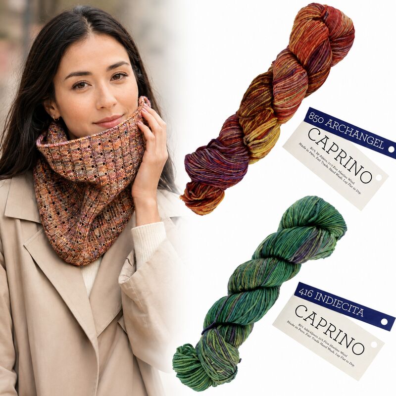 Malabrigo Caprino – merino s kašmírom 50g 150m