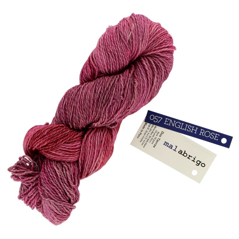 Malabrigo Dos Tierras English Rose 057 ružovo fialová