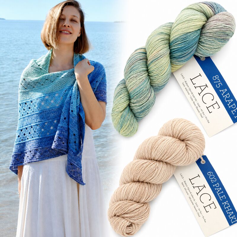 Malabrigo Lace – jemná krajková merino priadza 50g 430m