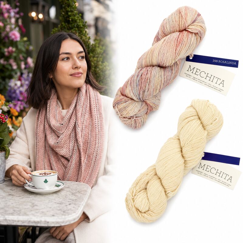 Malabrigo Mechita – jednonitkové merino na šatky 100g 384m