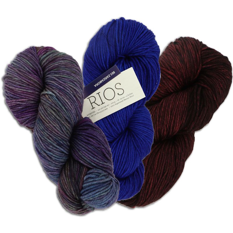 Malabrigo Rios – univerzálne superwash merino 100g 192m