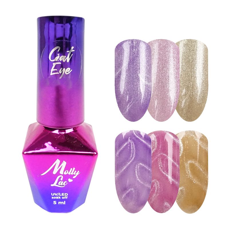 Molly gél lak cat eye Womanity 5 ml rôzne farby Noezon.sk