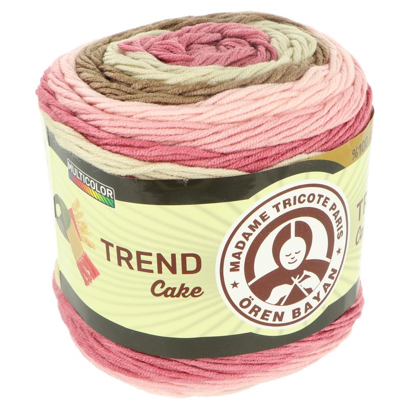 MTP Trend Cake 632 ružovo hnedá