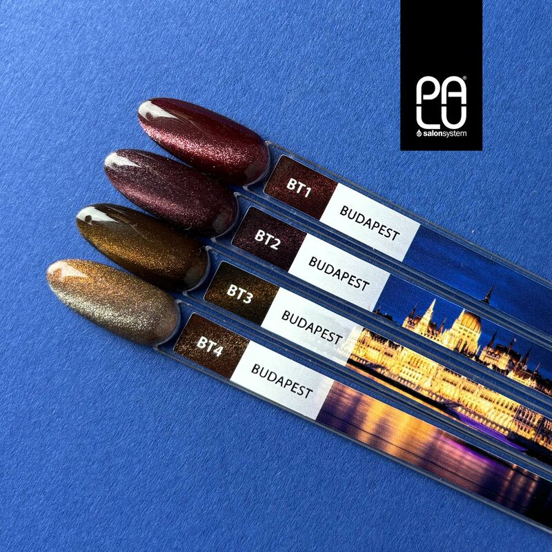 PALU hybridný gél lak Budapest Cat Eye 6g - rôzne