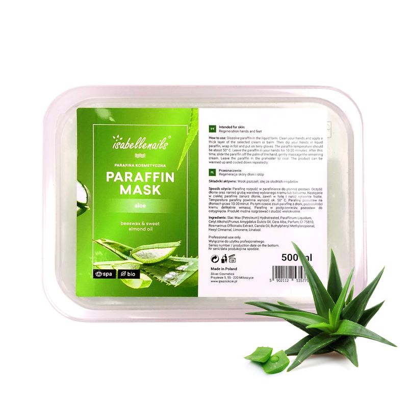 Parafín s aloe vera 500 ml