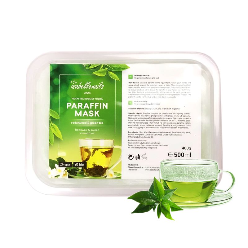 Parafín so zeleným čajom 500 ml