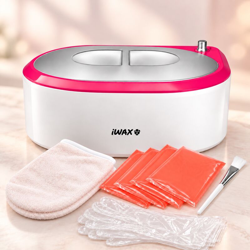 Parafínová vanička iWax AM-8009 265 W – s 480g parafínom a príslušenstvom
