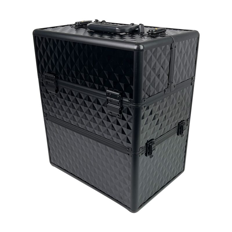 Poschodový kozmetický kufrík s 3D vzorom