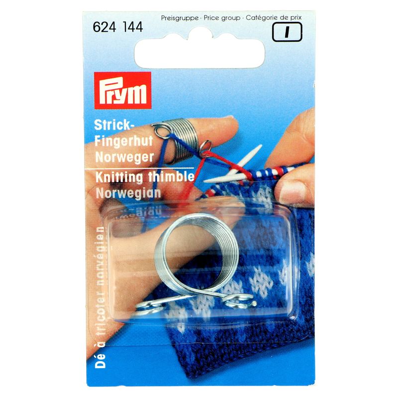Prym kovový náprstok pre dve priadze