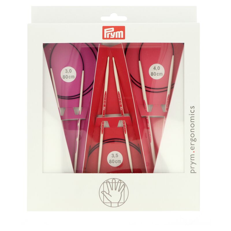 Prym sada kruhových ihlíc na pletenie 3-4mm