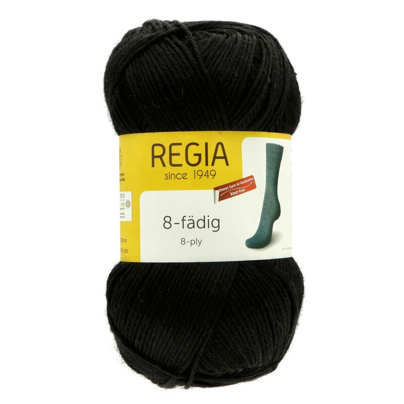 Regia 8 ply 02066 čierna