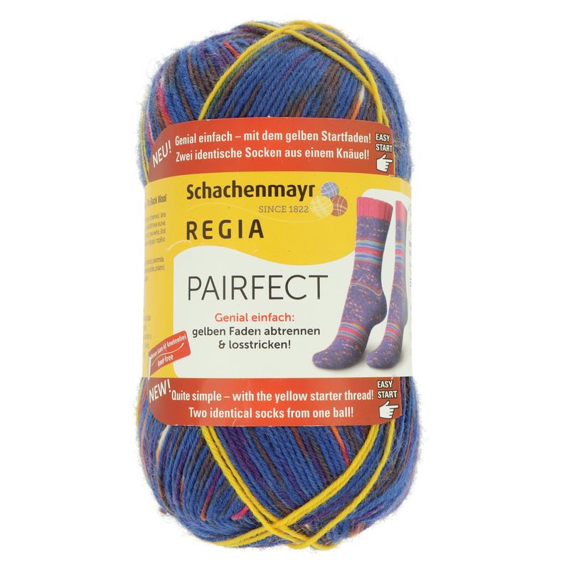 REGIA Tweed 4-ply 100g 00069 Petrol Tweed