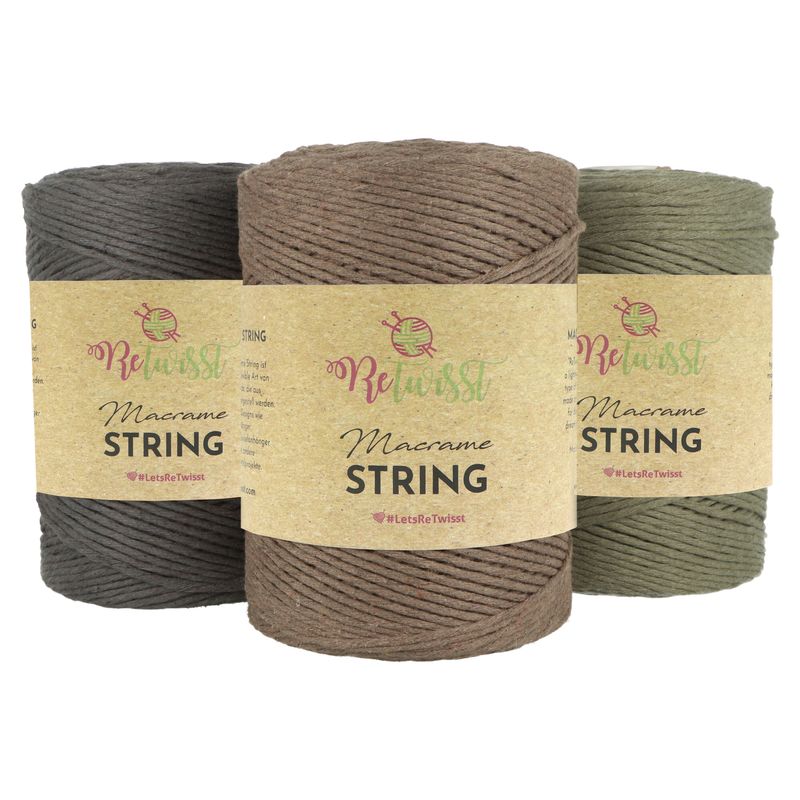 ReTwisst Macrame String 2mm 500g 300m