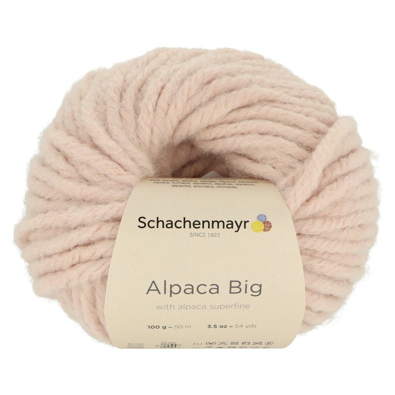 Schachenmayr Alpaca Big 00035 baby ružová