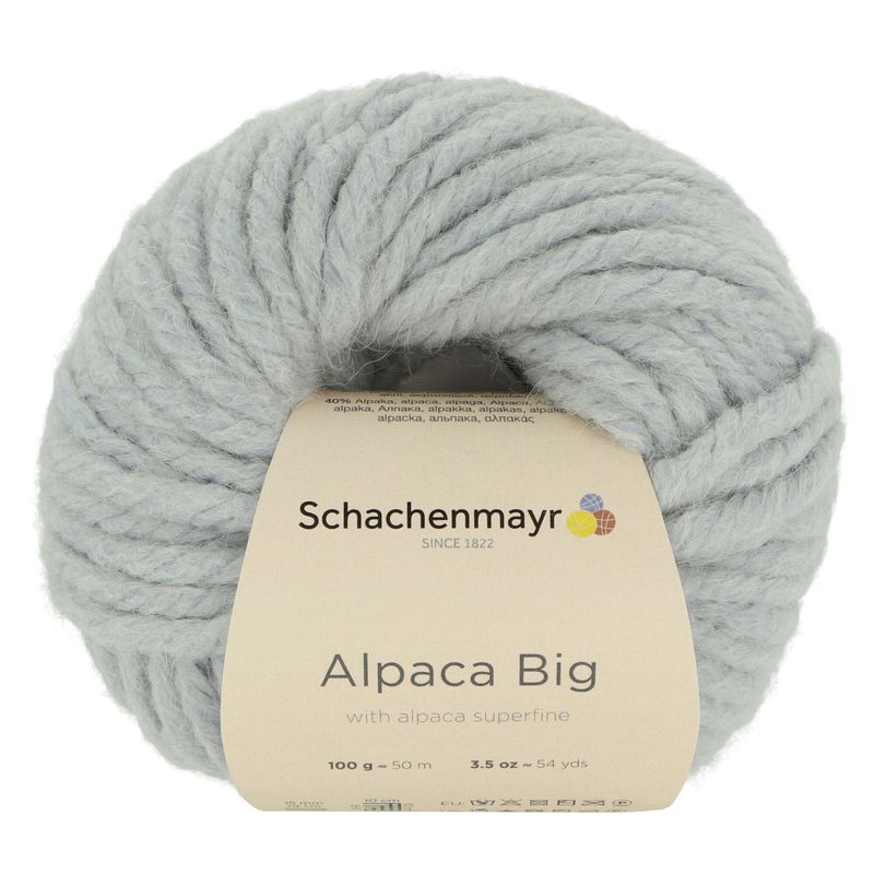 Schachenmayr Alpaca Big 00052 svetlá sivá