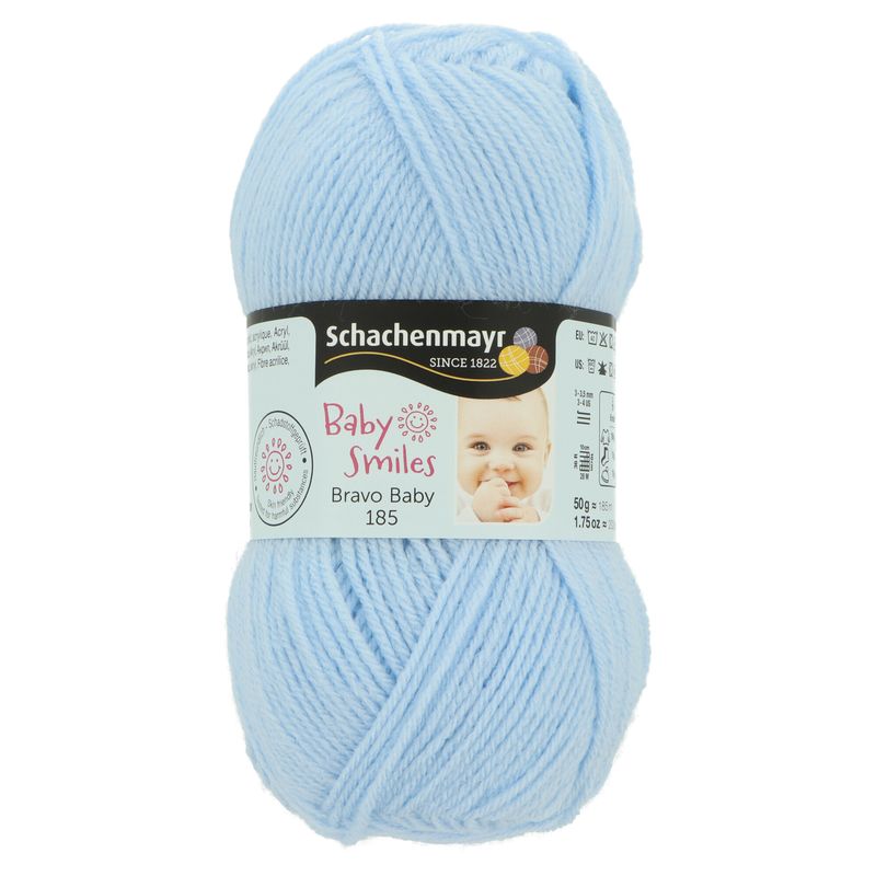 Schachenmayr Bravo Baby 185 baby modrá 01054