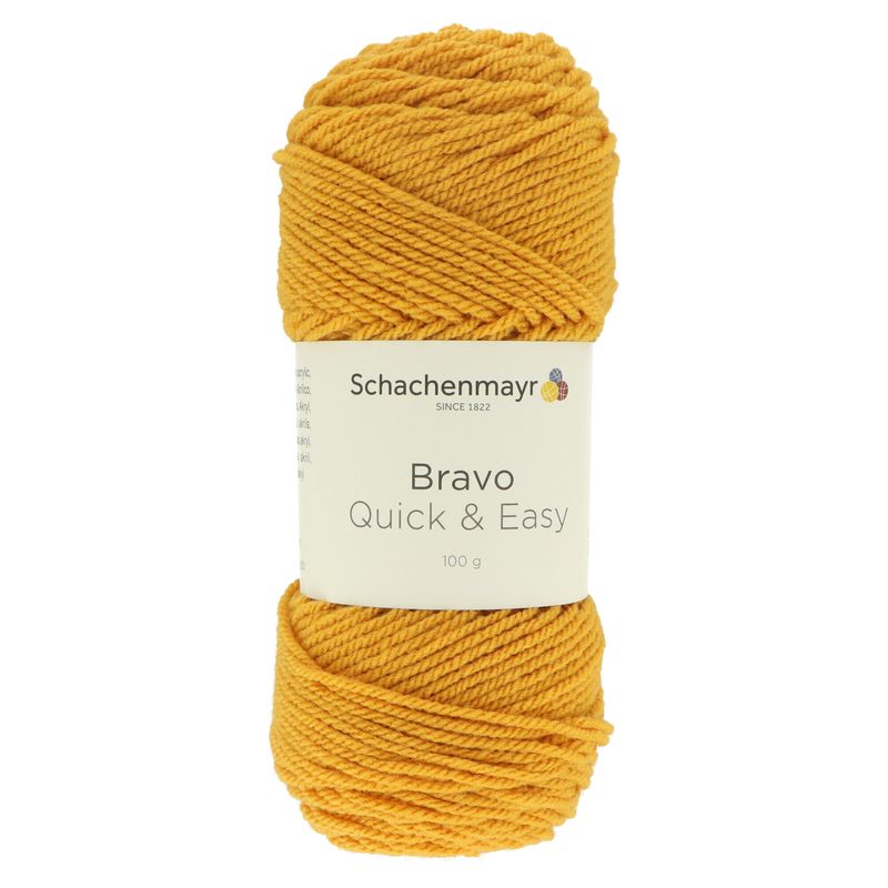 Schachenmayr Bravo Quick & Easy 08028 žltá