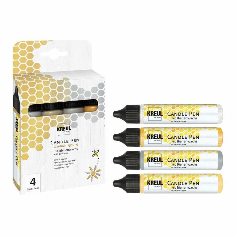 Set pier na sviečky KREUL Candle Pen Glamour Lighting 4ks
