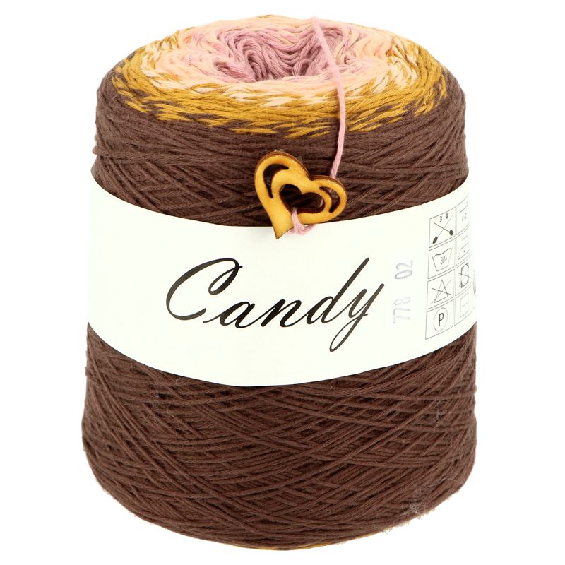 Stenli Candy 778 hnedá s fialovou