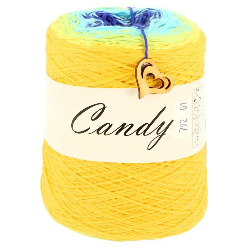 Stenli Candy 792 žlto modrá