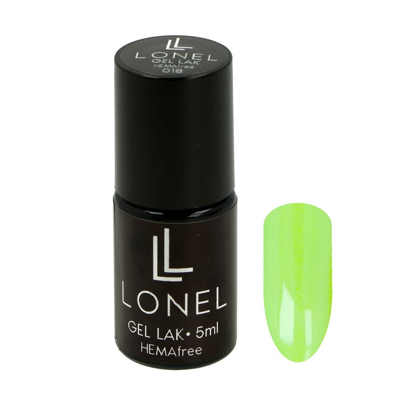 Svetlo zelený gél lak LONEL Hema Free 33 5ml