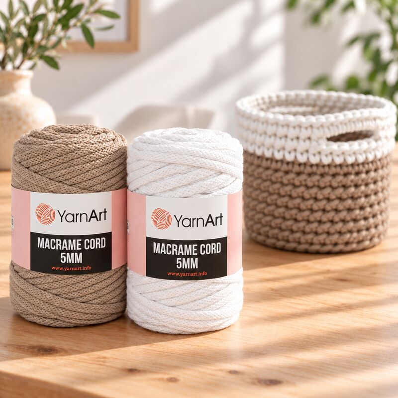 YarnArt Macrame Cord 5mm 500g 85m