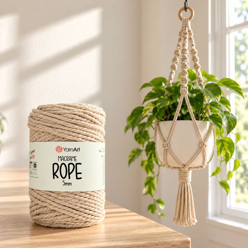 YarnArt Macrame Rope 5mm 500g 85m