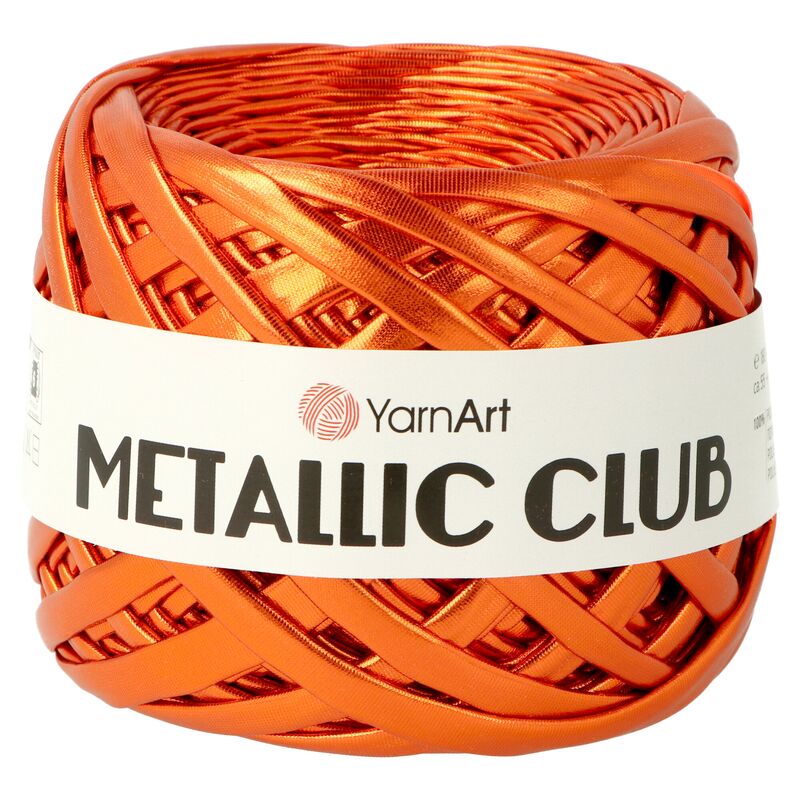 YarnArt Metallic Club 8107 oranžová