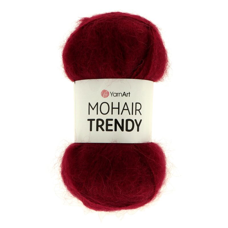 YarnArt Mohair Trendy 109 bordová