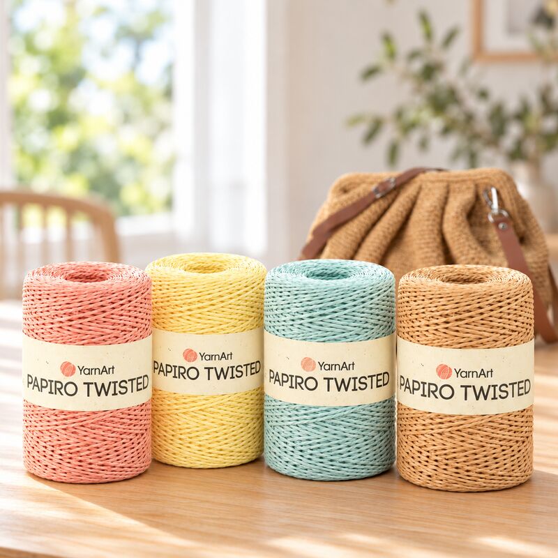 Yarnart Papiro Twisted 100g 170m