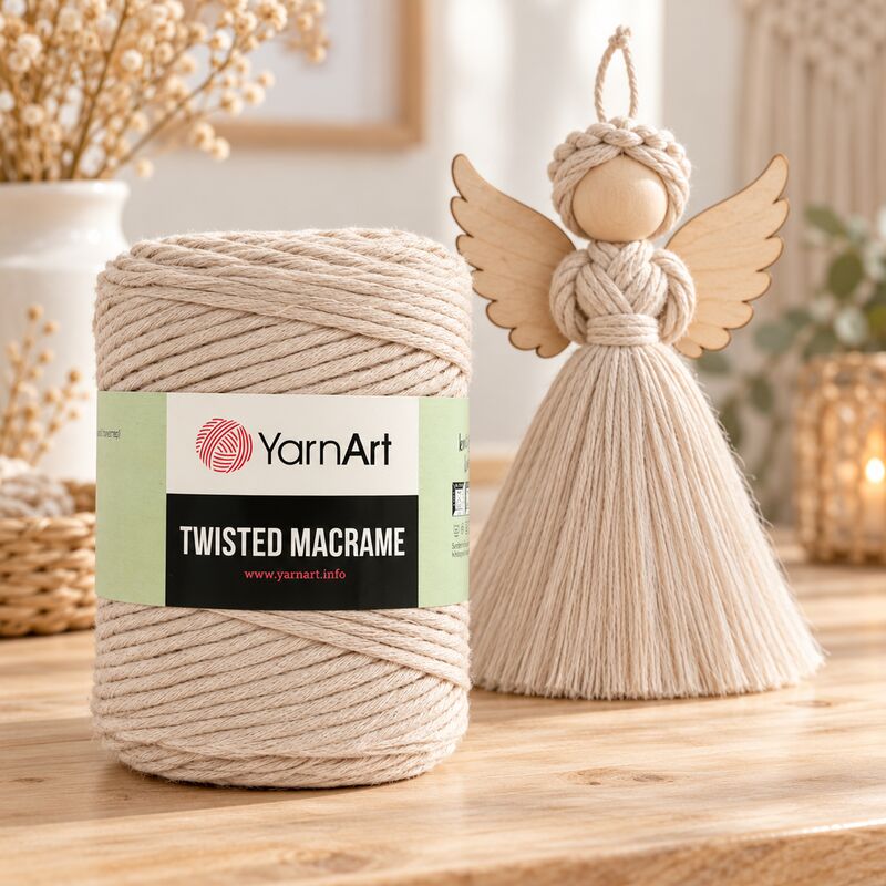 YarnArt Twisted Macrame 3mm 500g 210m